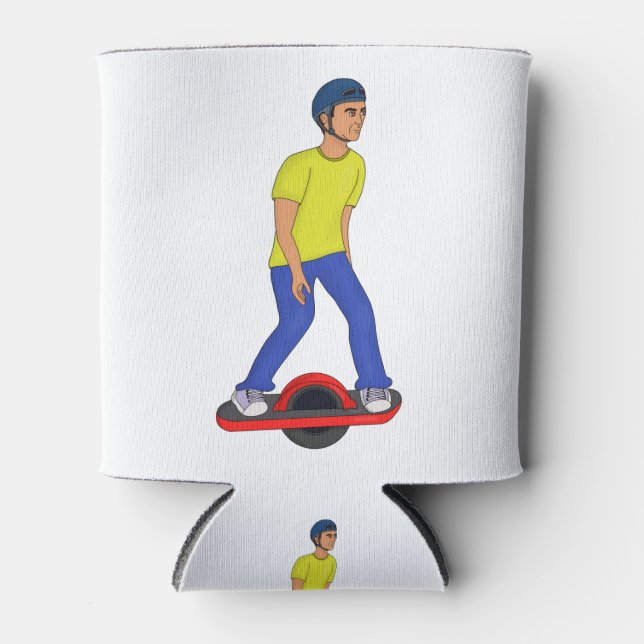 Onewheeling Dude Can Cooler (Front)