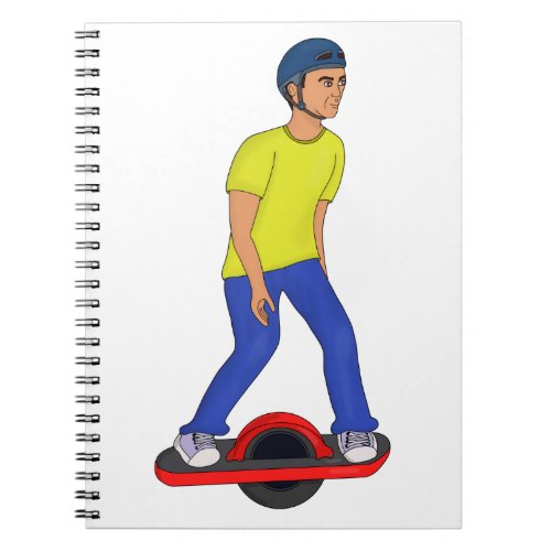 Onewheeling Dude Notebook