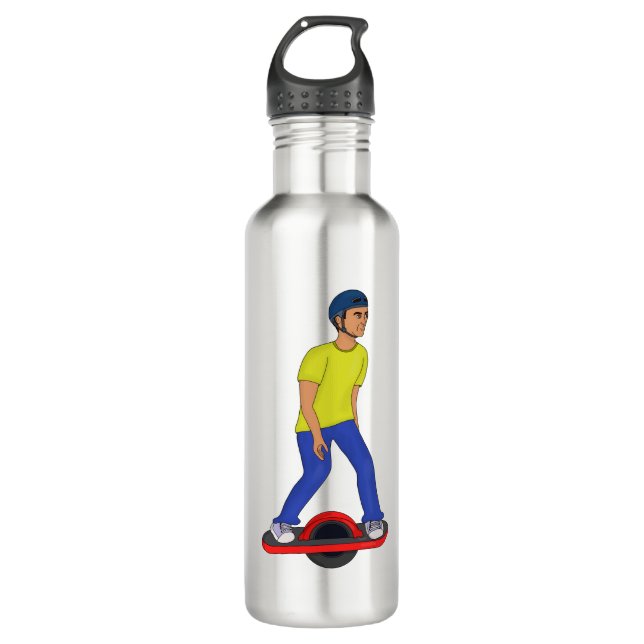 Onewheeling Dude Stainless Steel Water Bottle (Front)