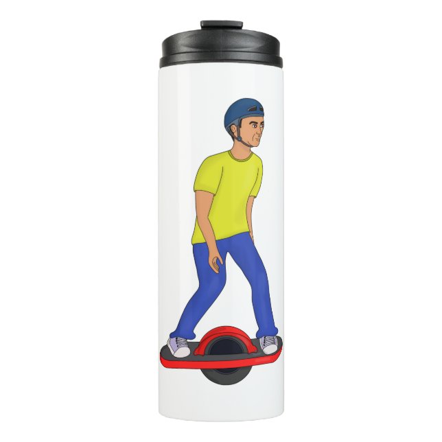 Onewheeling Dude Thermal Tumbler (Front)