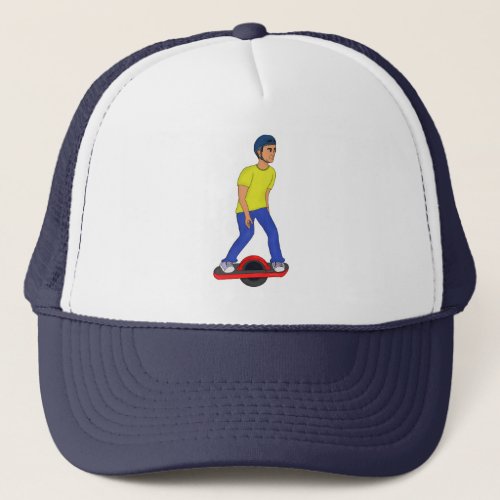 Onewheeling Dude Trucker Hat