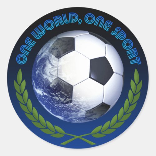 OneWorldButtons Classic Round Sticker