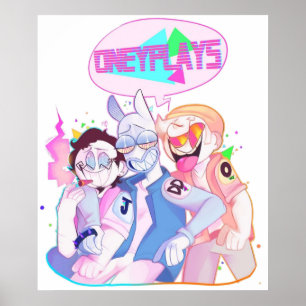 ONEYPLAYS DINGDONG JULIAN AND ONEYNG 80S VAPOR POSTER