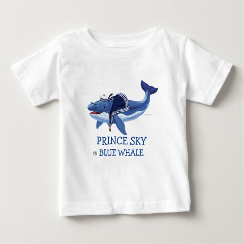 Onezz Baby Prince Sky Baby T_Shirt