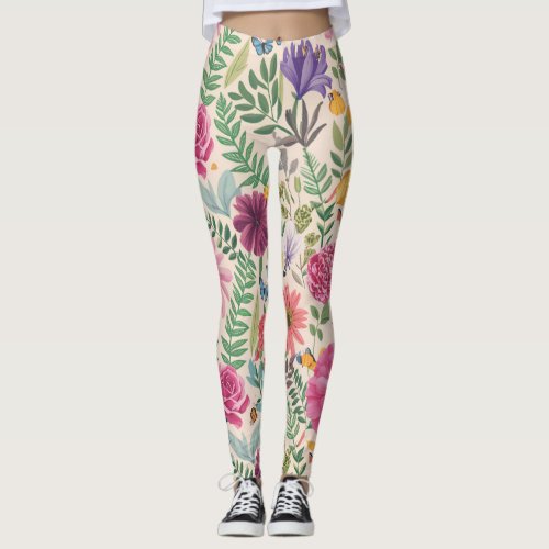 Onflora Floral Legging