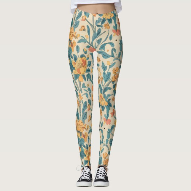 Onflora Floral Legging (Front)