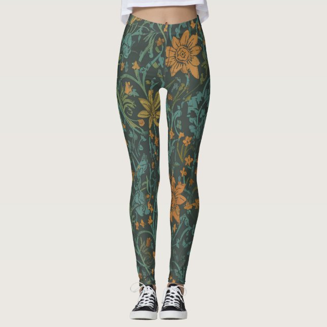 Onflora Floral Legging (Front)