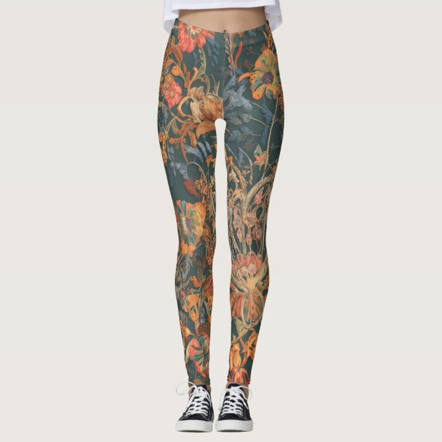 Onflora Floral Legging (Front)