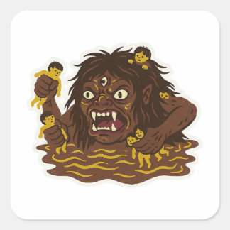 Onggo-inggi Square Sticker