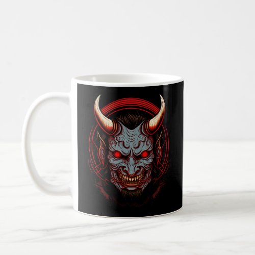 Oni Demon Horror  Mythical Creatures Japanese Hann Coffee Mug