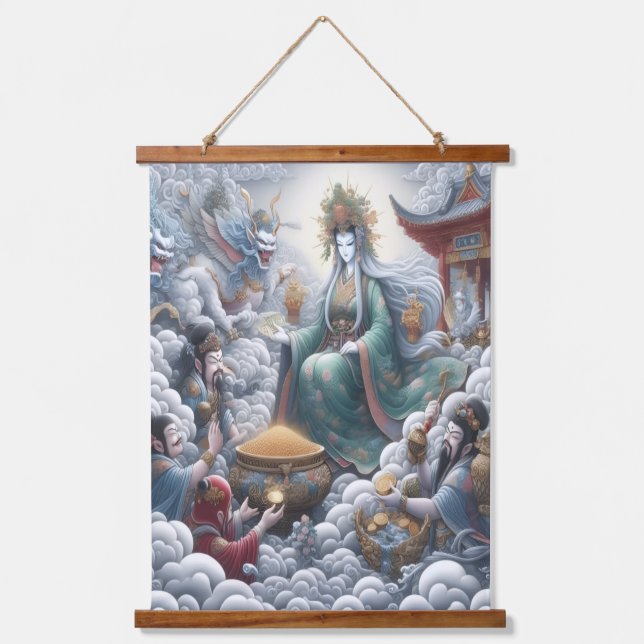 Oni Dreams Hanging Tapestry (Front)