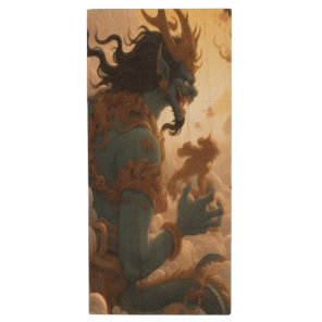 Oni Jinn Wood Flash Drive