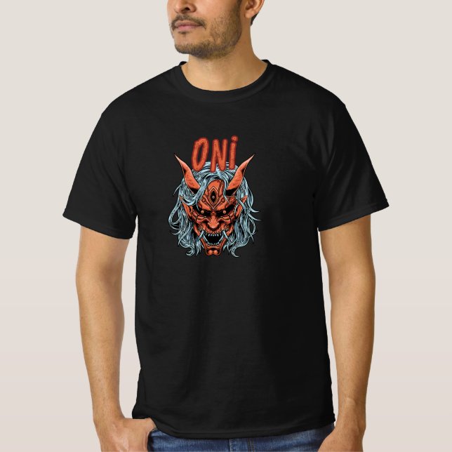 Oni Mask T-Shirt (Front)