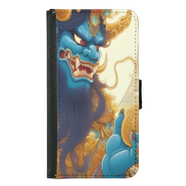 Oni Skies Samsung Galaxy Wallet Case (Front)