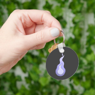 Onibi Flame Spirit- Japanese Yokai Keychain