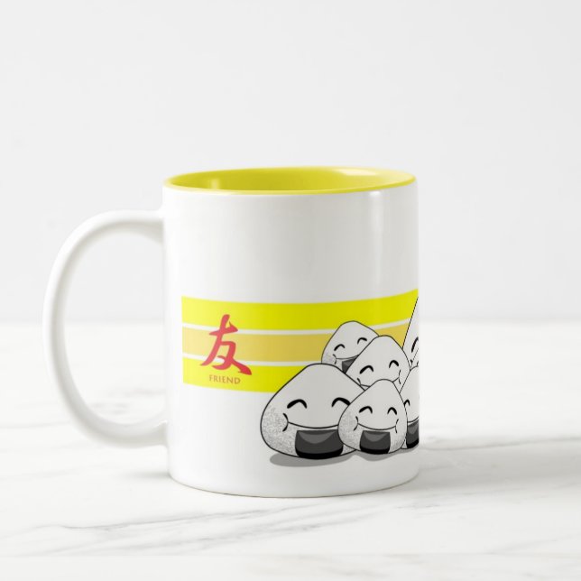 Onichibi - Friend Two-Tone Coffee Mug (Left)