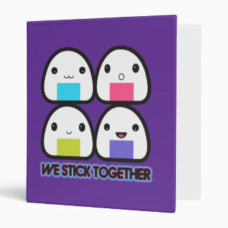 Onigiri Family 3 Ring Binder