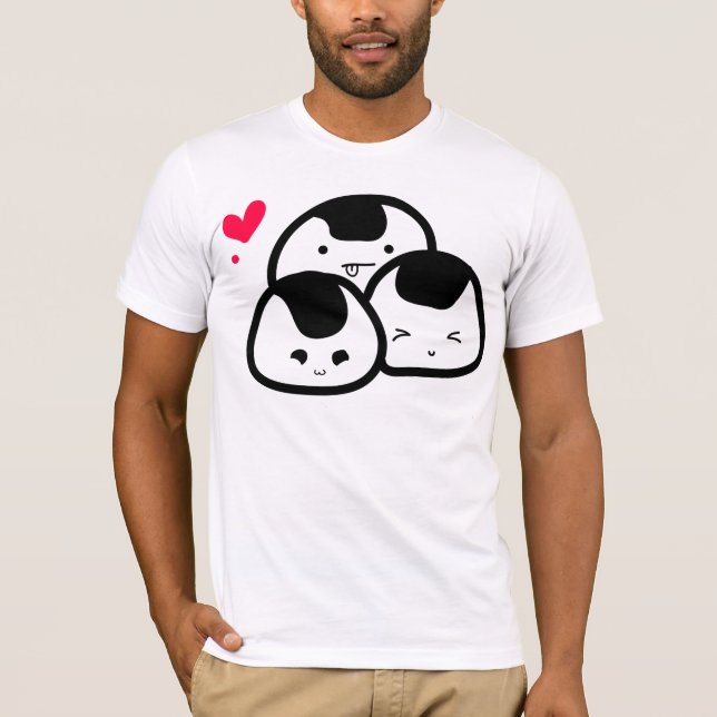 onigiri friends T-Shirt (Front)