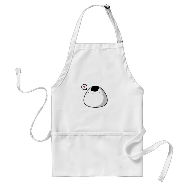 Onigiri Love Adult Apron (Front)