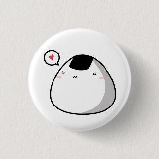 Onigiri Love Pinback Button