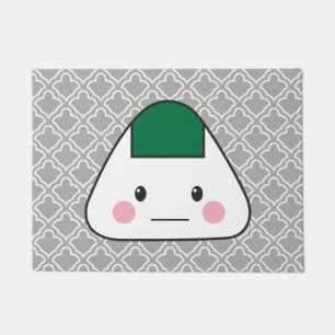 Onigiri omusubi Japanese rice ball seaweed nori Doormat