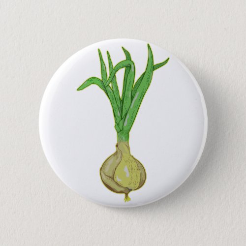Onion Gardening Plant Button