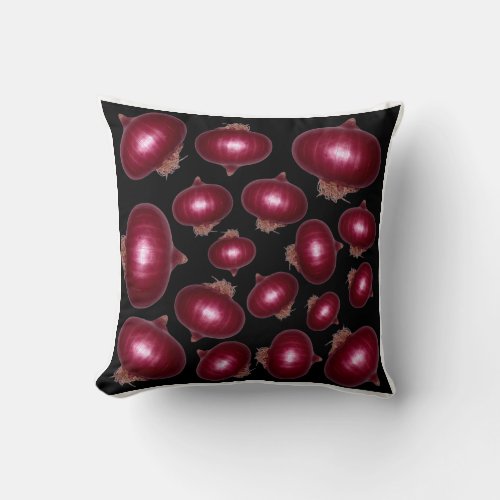 Onion pattern throw pillow