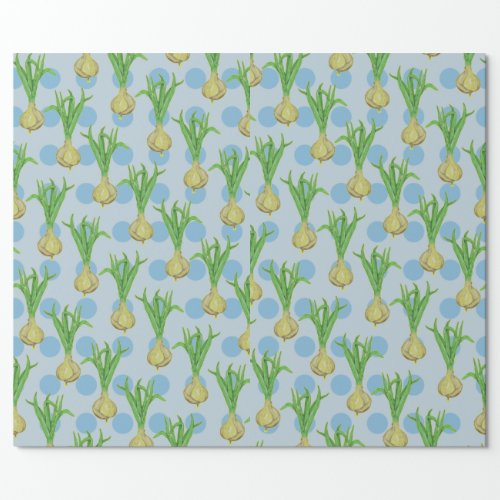 Onion Pattern Wrapping Paper