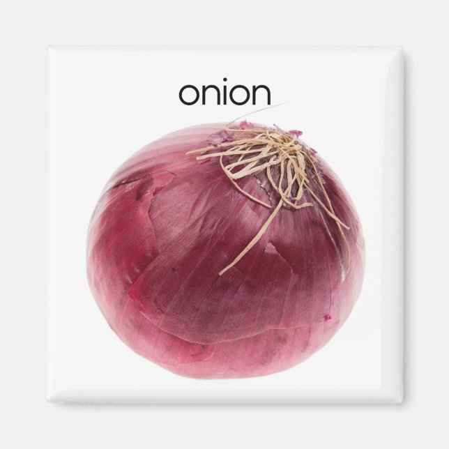Onion Refrigerator Magnet (Front)