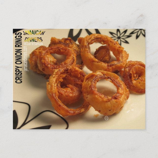 Onion Rings, Postcard (Front)