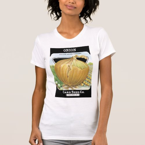 Onion Seed Packet Label T_Shirt