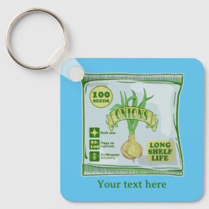 Onion Seeds Keychain