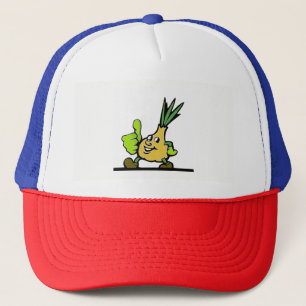 Onion With Thumbs Up Trucker Hat