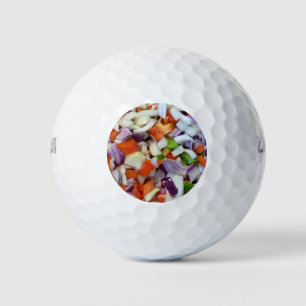 Onions and Bell Peppers Golf Balls