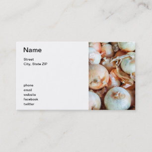 Onions Business Card