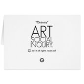 Onions Cards (Back Horizontal)