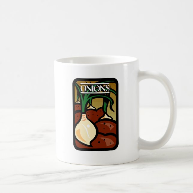 Onions Coffee Mug (Right)