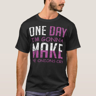 Onions Cry Cook Or Chef space theme birthday birth T-Shirt