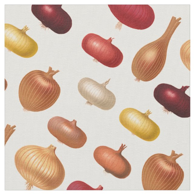 Onions Fabric (Close Up)
