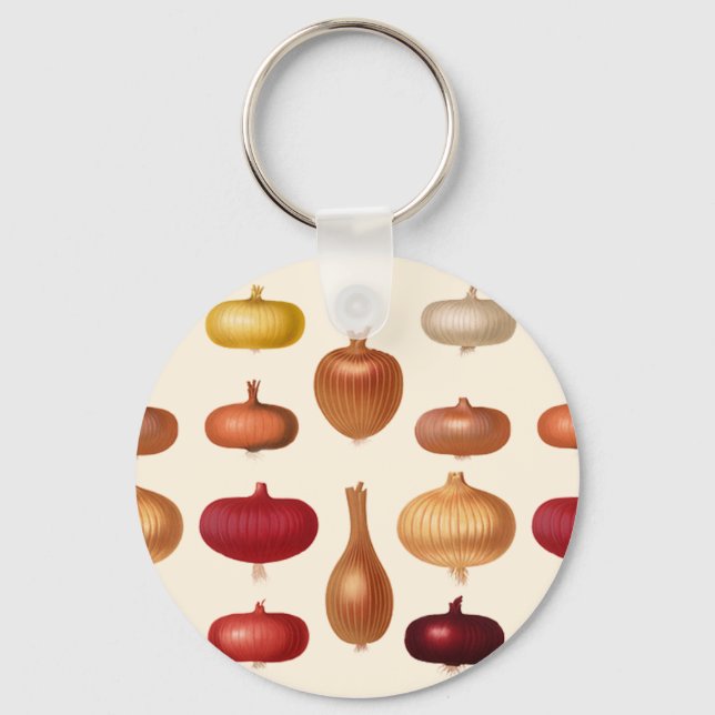 Onions Keychain (Front)