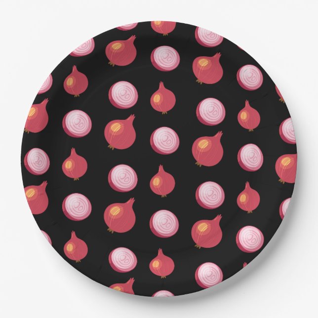 Onions Paper Plates (Front)