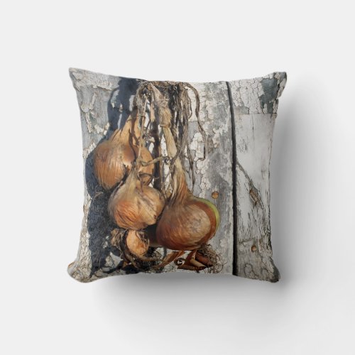ONIONS THROW PILLOW