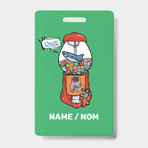 ONIVA! Gomme Balloune Badge