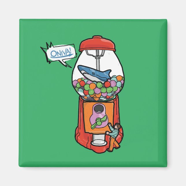 ONIVA! Gomme Balloune Magnet (Front)