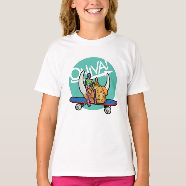ONIVA! Squelette Viking T-Shirt (Front)