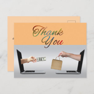 Online Customer  Postcard