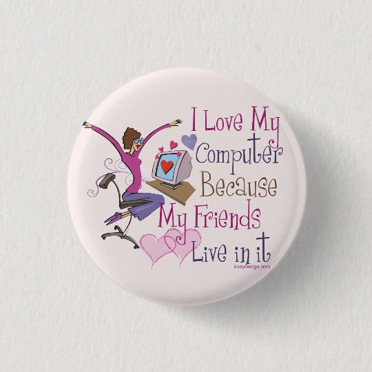 Online Friends Button