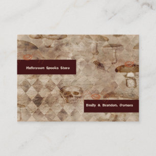 Online Halloween Store Business Card