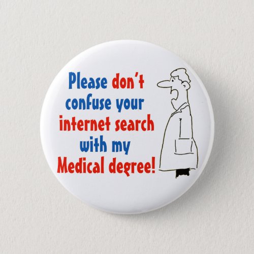 Online Medical Diagnosis and a Qualified Doctor Button