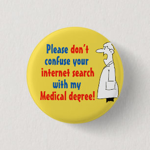 Online Medical Diagnosis and a Qualified Doctor Button